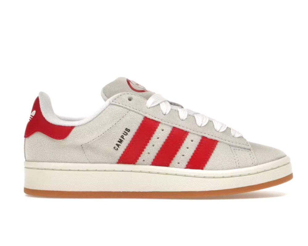 Adidas Campus 00s "White Better Scarlet"