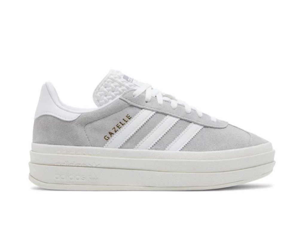 Adidas Gazelle Bold "Grey White"