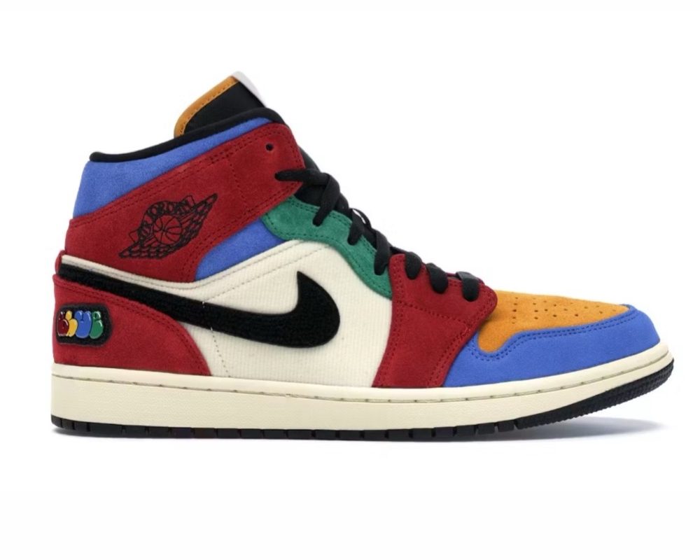 Air Jordan 1 Mid SE Fearless "Blue The Great"